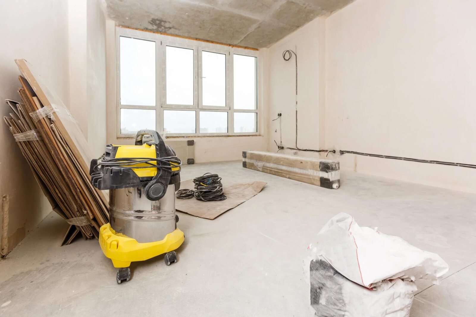 Nettoyage de fin de chantier à Lens